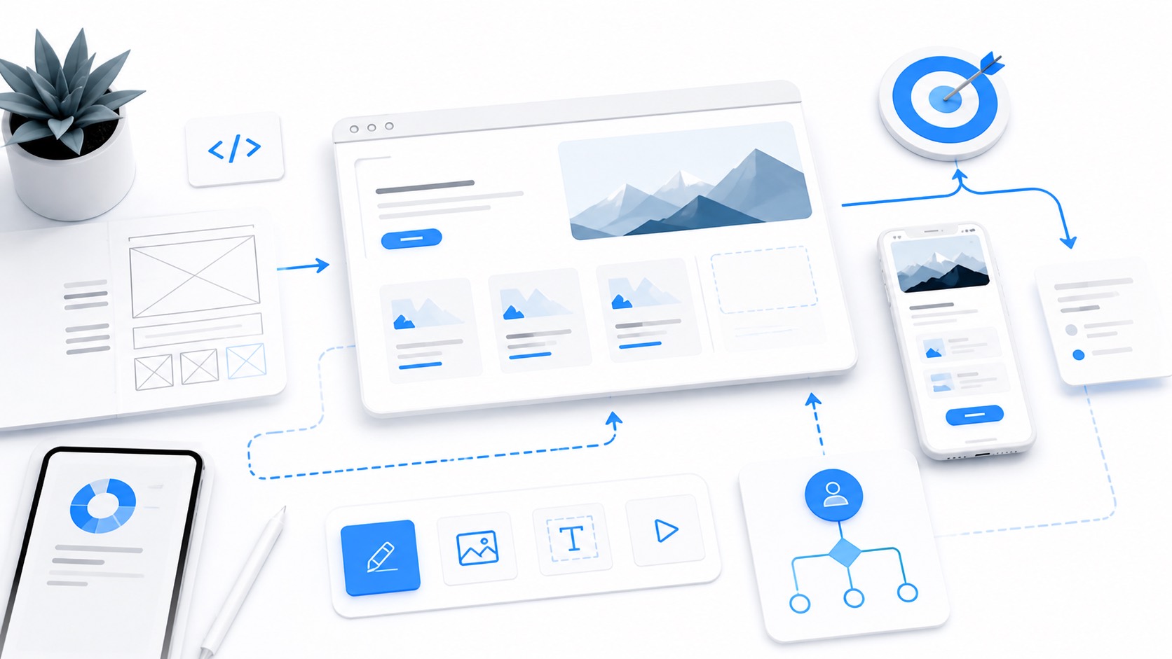 Créer un site internet professionnel clair et responsive