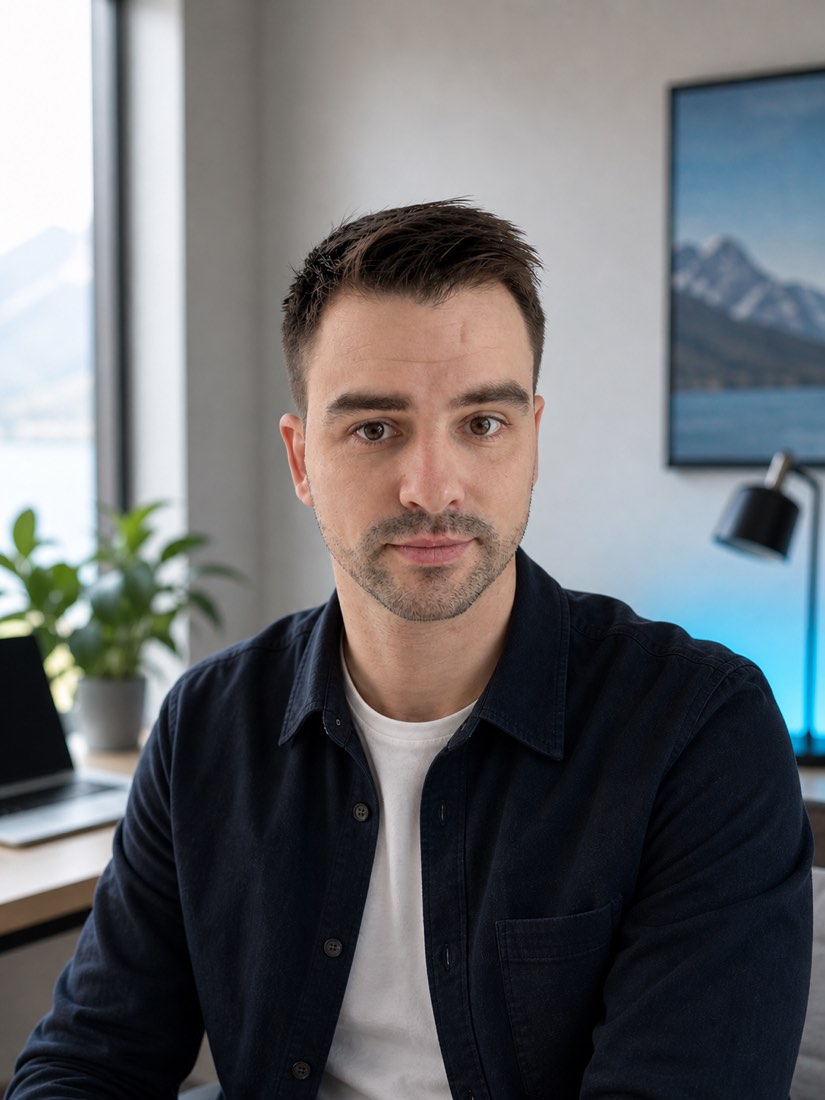 Portrait de Benoit Constant, webmaster freelance à Annecy
