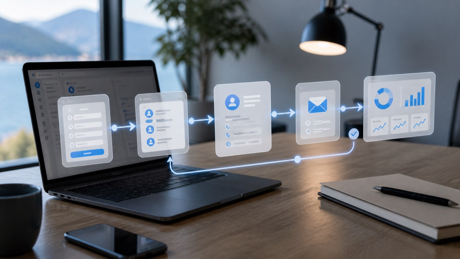 Automatisation de processus avec flux et données