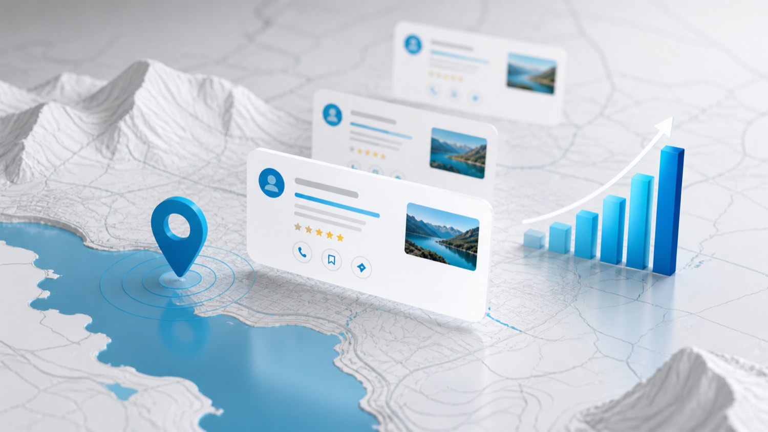 Référencement local à Annecy avec carte et croissance