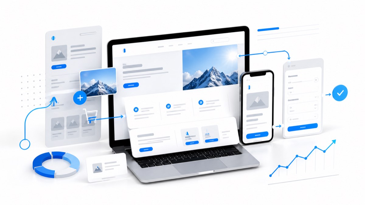 Supports de communication digitale et print